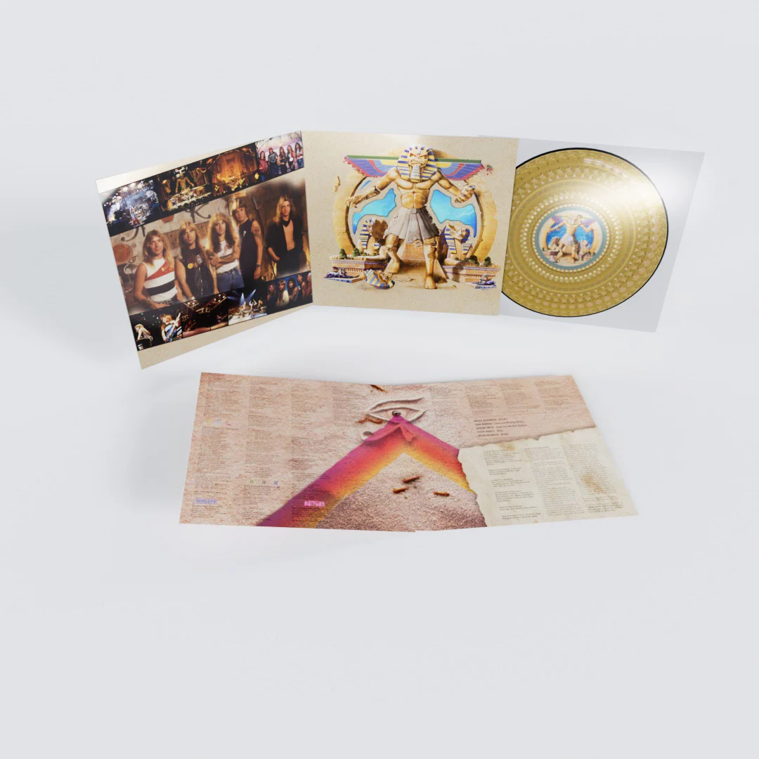 IRON MAIDEN 'POWERSLAVE' 40TH ANNIVERSARY LP - ZOETROPE - Image 2