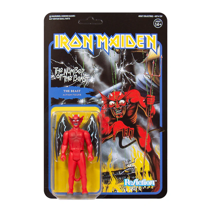 IRON MAIDEN REACTION FIGURE - NUMBER OF THE BEAST - Image 2