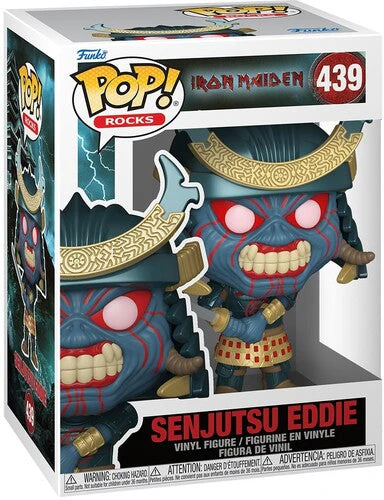 IRON MAIDEN SENJUTSU EDDIE FUNKO POP! ROCKS FIGURE - Image 2
