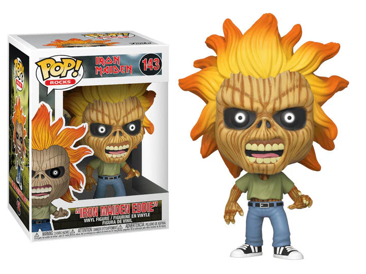 IRON MAIDEN SKELETON EDDIE FUNKO POP! ROCKS FIGURE - Image 2