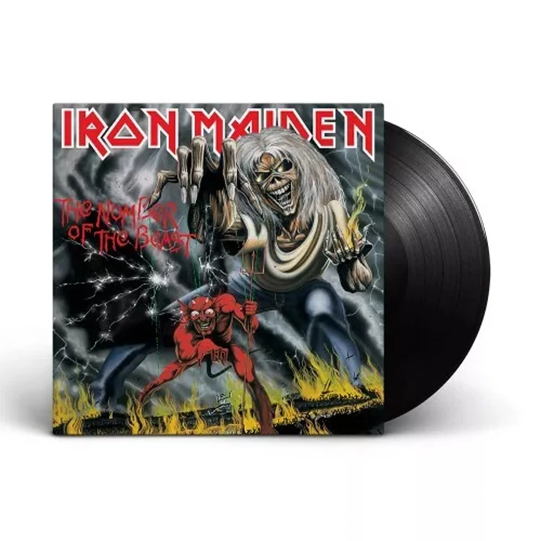 IRON MAIDEN 'THE NUMBER OF THE BEAST' LP - 2015 REMASTER