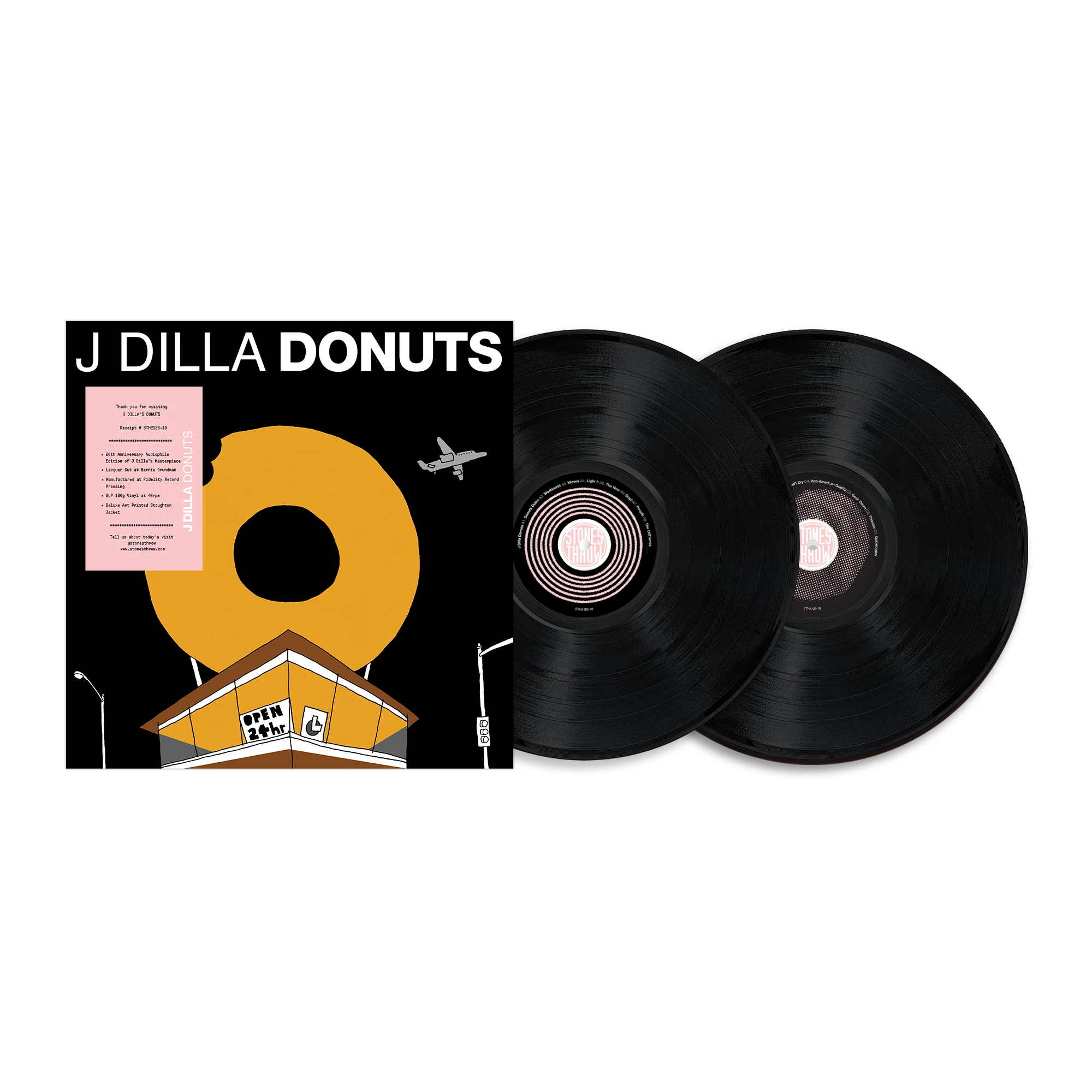 J DILLA 'DONUTS' 2LP (20th Anniversary, Audiophile Edition)