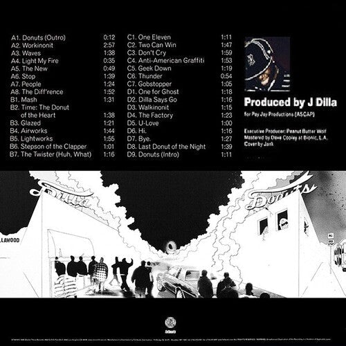 J DILLA 'DONUTS' 2LP - ALTERNATE COVER - Image 2