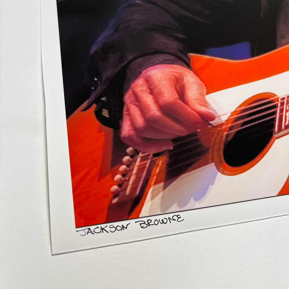 JACKSON BROWNE 16" x 20" LIMITED EDITION PHOTO PRINT - Image 3