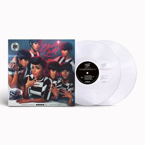 JANELLE MONAE 'ELECTRIC LADY' 2LP - CLEAR