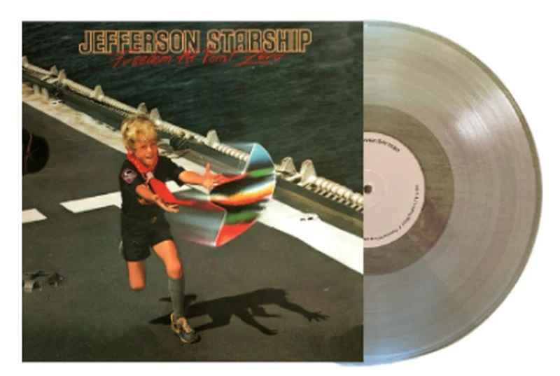 JEFFERSON STARSHIP 'FREEDOM AT POINT ZERO' LP - CLEAR