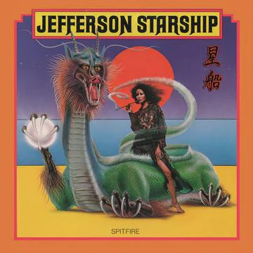 JEFFERSON STARSHIP 'SPITFIRE' ANNIVERSARY EDITION LP - ORANGE