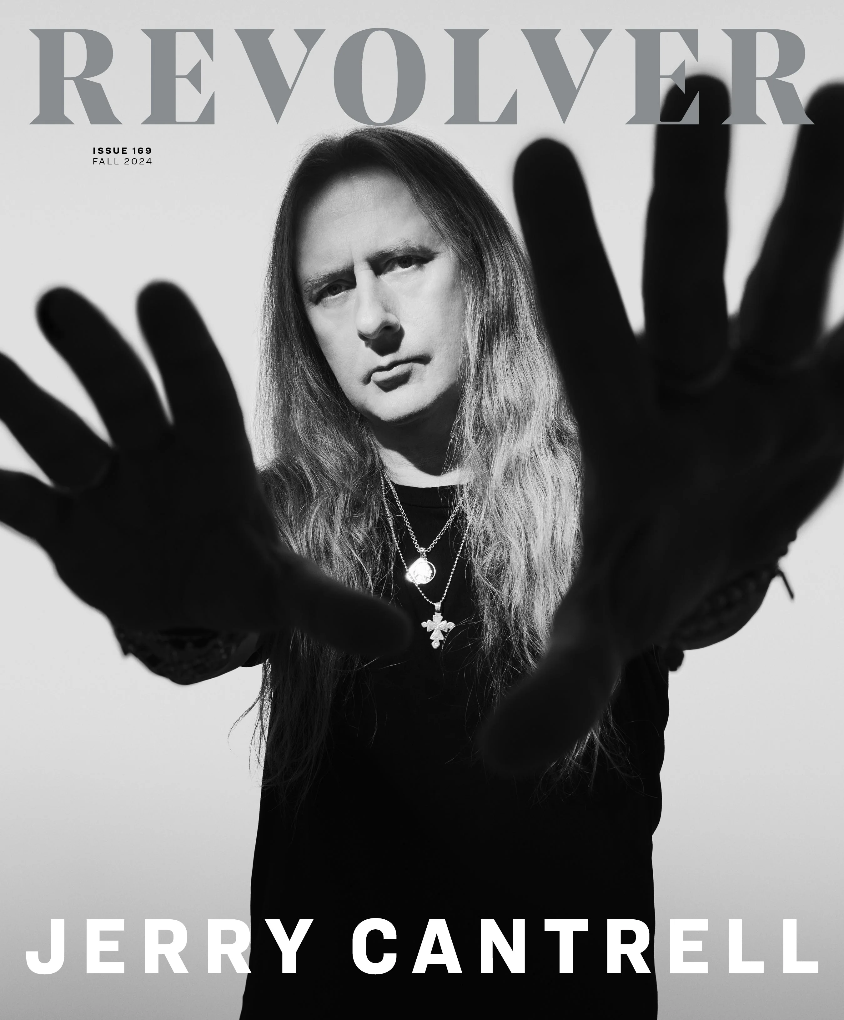 JERRY CANTRELL X REVOLVER BUNDLE - REVOLVER FALL 2024 ISSUE IN NUMBERED SLIPCASE W/ SIGNED 8"X10" & ‘I WANT BLOOD’ 2LP - EXCLUSIVE - LTD. 500 - CLEAR/RED/WHITE/SPLATTER - Image 5