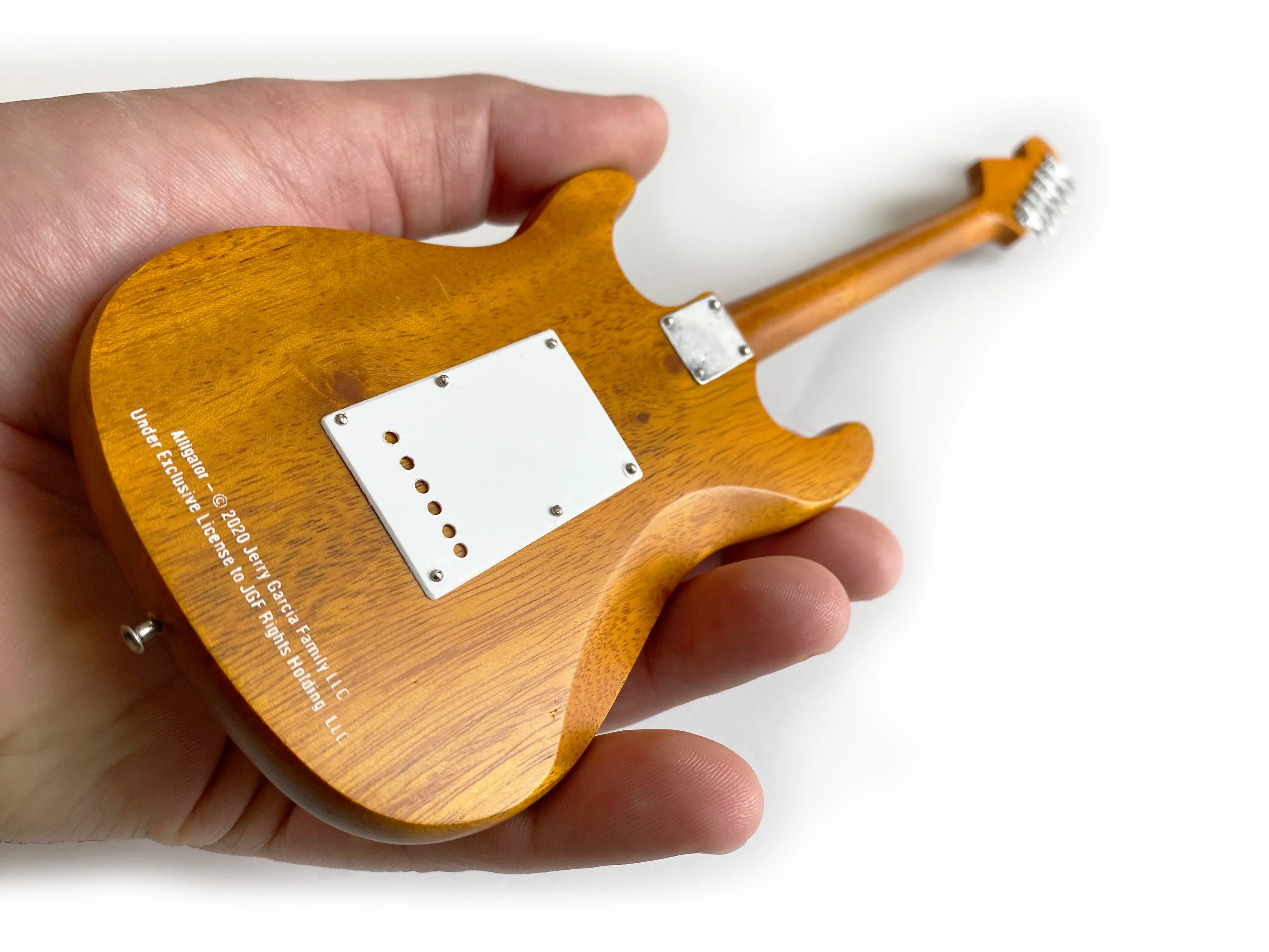 JERRY GARCIA™ ALLIGATOR™ GRAHAM NASH TRIBUTE MINI GUITAR FENDER™ STRAT™ REPLICA - OFFICIALLY LICENSED - Image 3