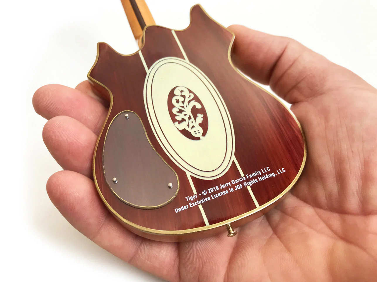 JERRY GARCIA™ SET OF TIGER™ & ROSEBUD™ MINIATURE GUITAR REPLICA COLLECTIBLES - Image 4