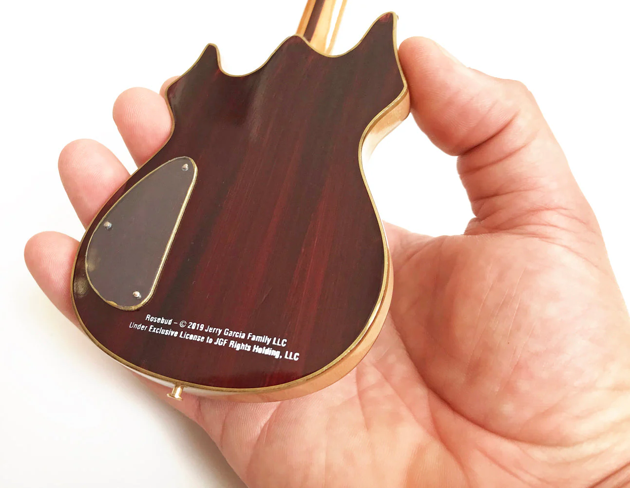 JERRY GARCIA™ SET OF TIGER™ & ROSEBUD™ MINIATURE GUITAR REPLICA COLLECTIBLES - Image 9