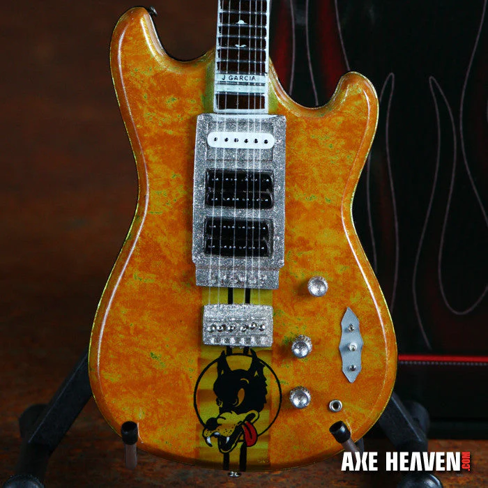 JERRY GARCIA™ WOLF™ TRIBUTE MINI GUITAR REPLICA - OFFICIALLY LICENSED - Image 2