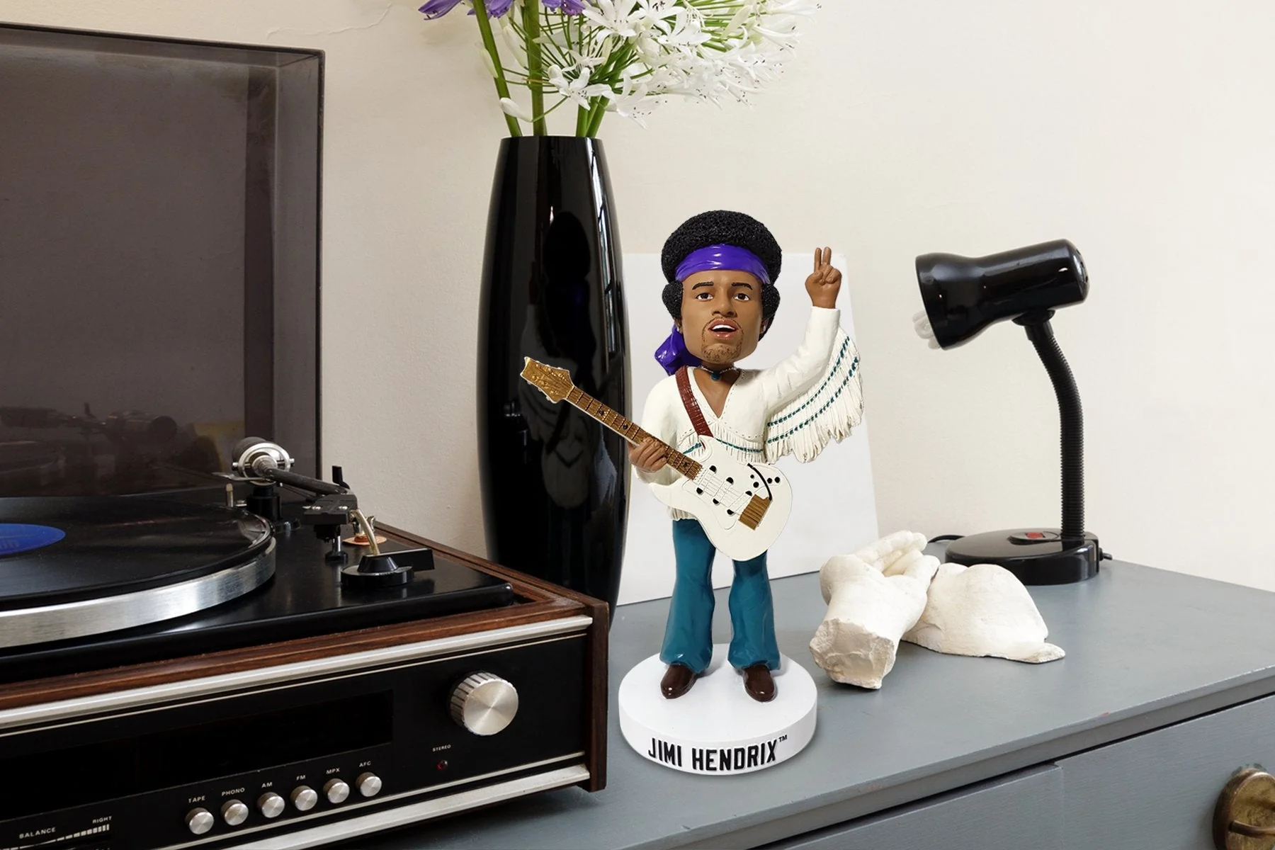 JIMI HENDRIX BOBBLEHEAD 8" - Image 5