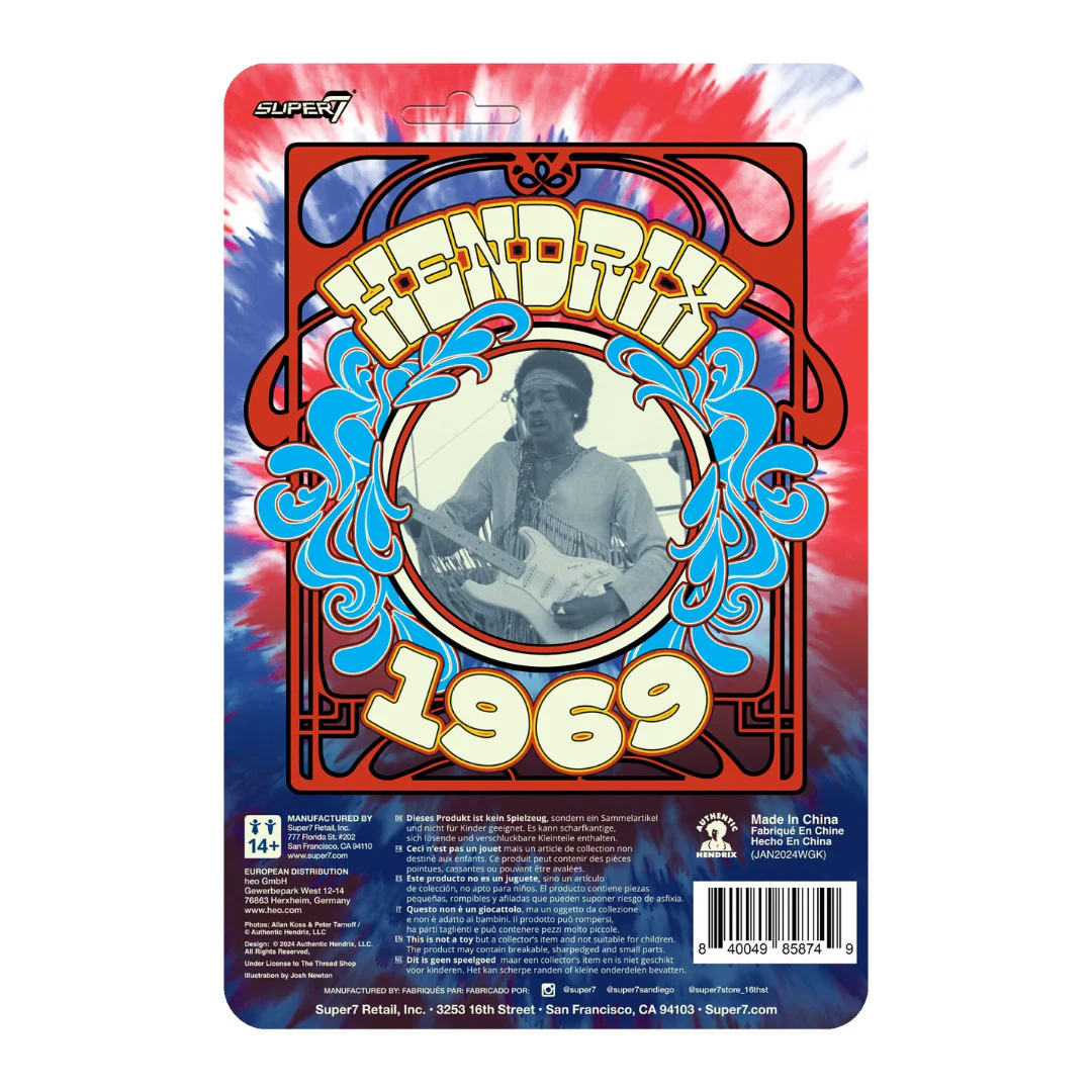 JIMI HENDRIX REACTION FIGURE - FESTIVAL - Image 2