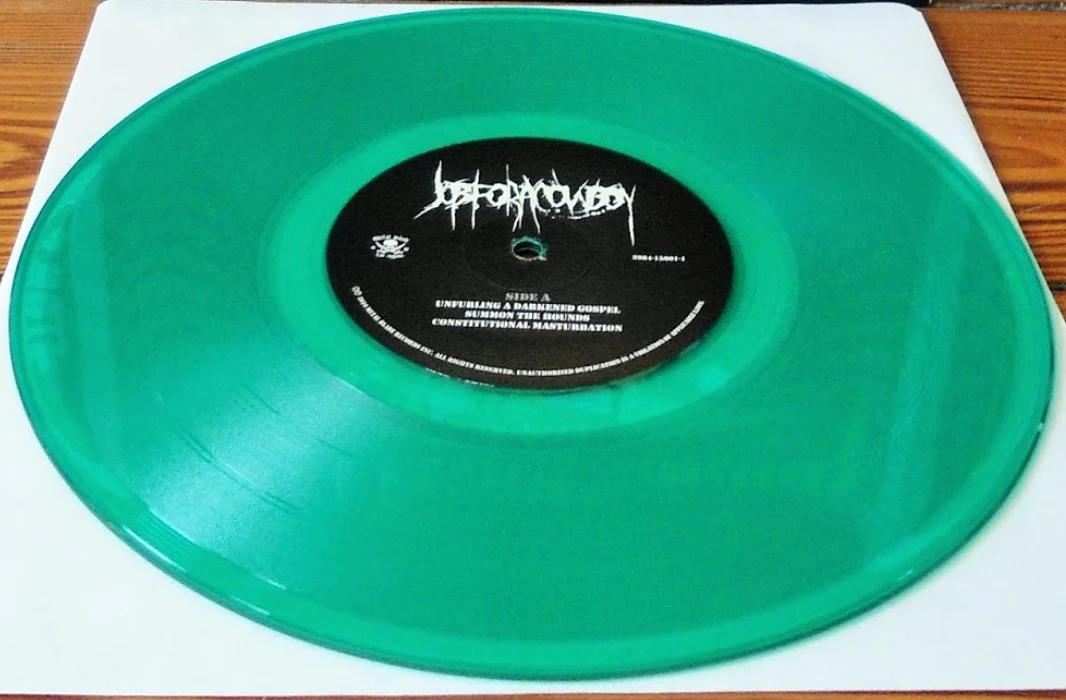 JOB FOR A COWBOY 'RUINATION' 10" EP - GREEN - Image 3