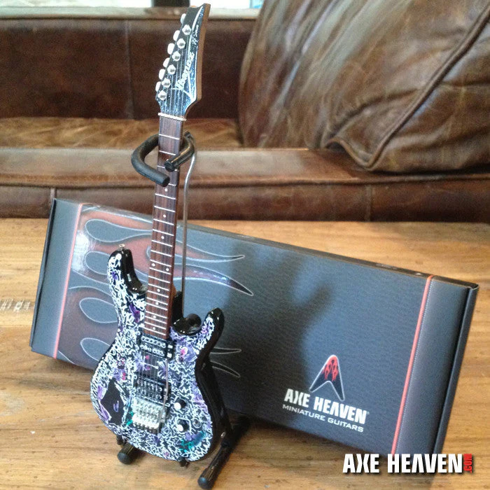 JOE SATRIANI FLYING IN A BLUE DREAM MINIATURE GUITAR REPLICA COLLECTIBLE - Image 3