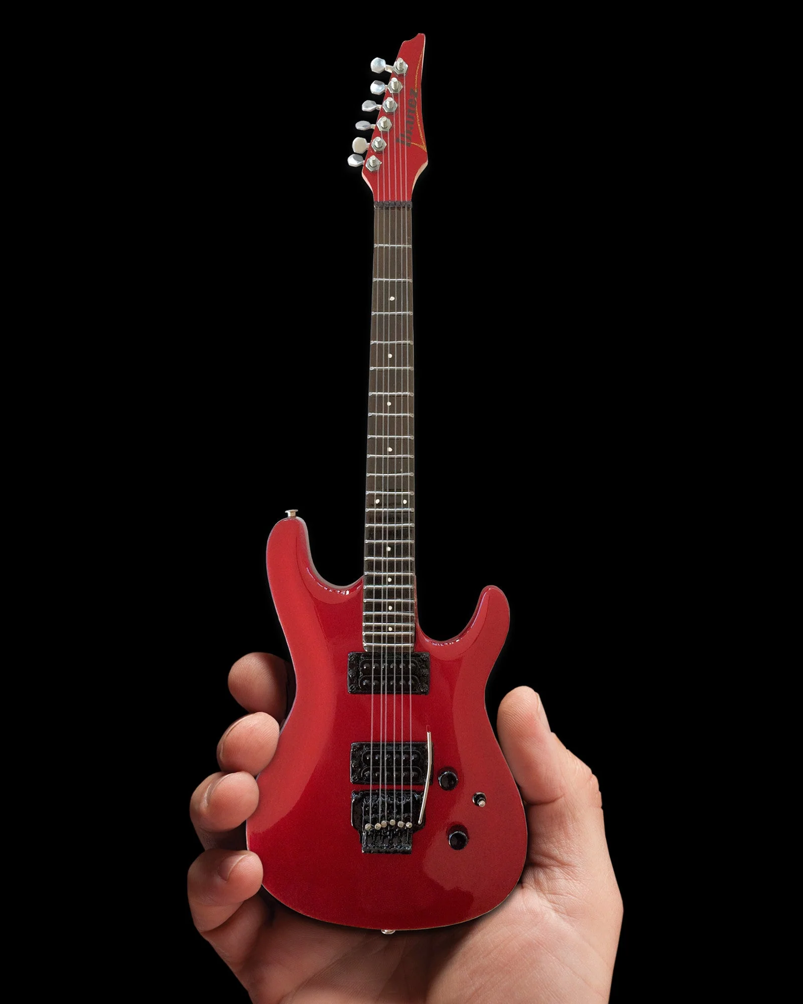 JOE SATRIANI SIGNATURE CANDY APPLE RED MINIATURE GUITAR REPLICA COLLECTIBLE - Image 2