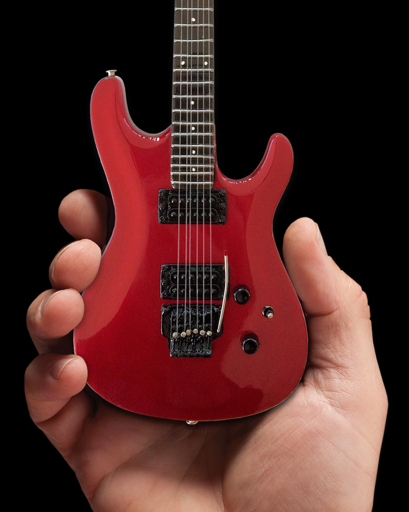 JOE SATRIANI SIGNATURE CANDY APPLE RED MINIATURE GUITAR REPLICA COLLECTIBLE - Image 3