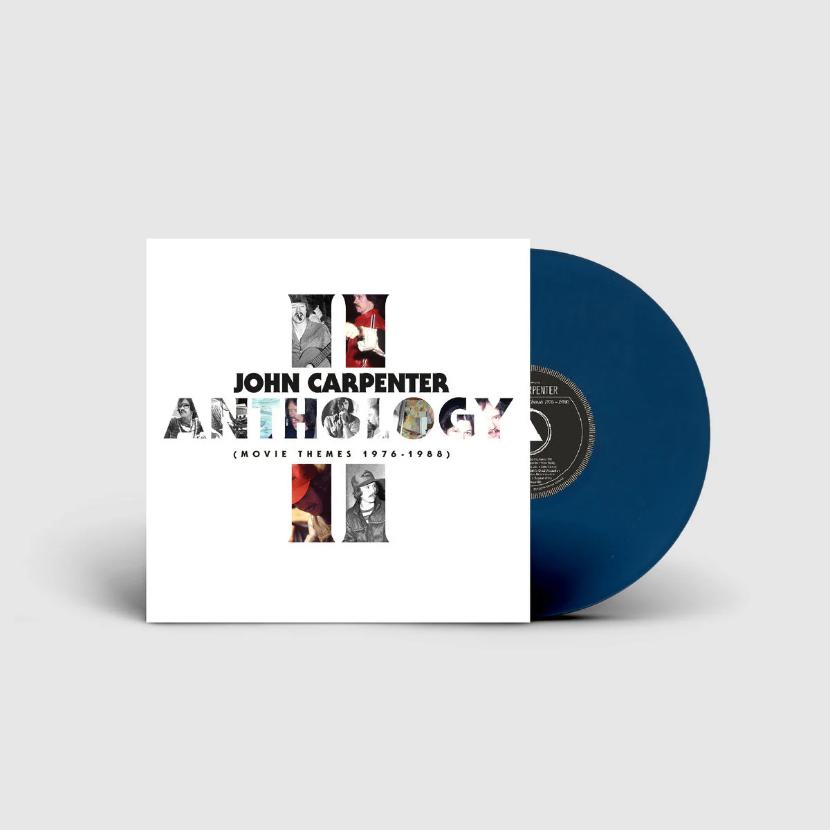 JOHN CARPENTER, CODY CARPENTER, & DANIEL DAVIES 'ANTHOLOGY II (MOVIE THEMES 1976-1988)' LP (Blue Vinyl)