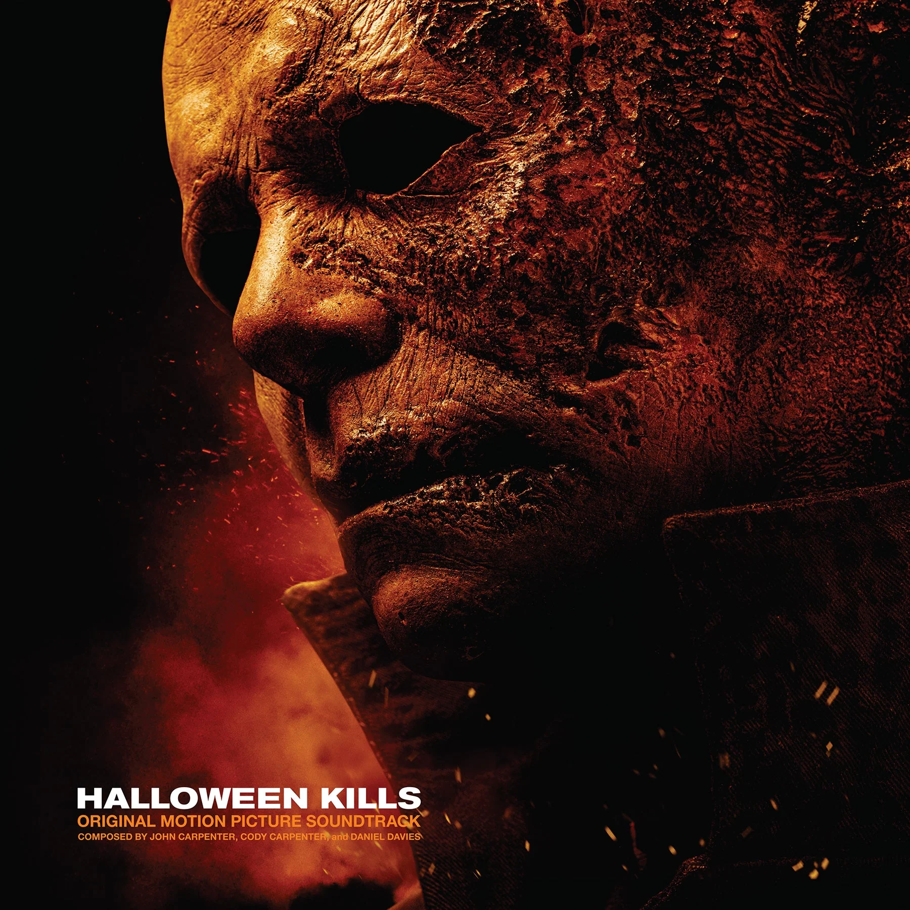 'HALLOWEEN KILLS' MOTION PICTURE SOUNDTRACK LP - EXCLUSIVE - LTD. 500 - ORANGE/BLACK/SWIRL - Image 2