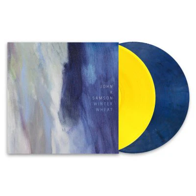 JOHN K. SAMSON 'WINTER WHEAT' 2LP - YELLOW/BLUE