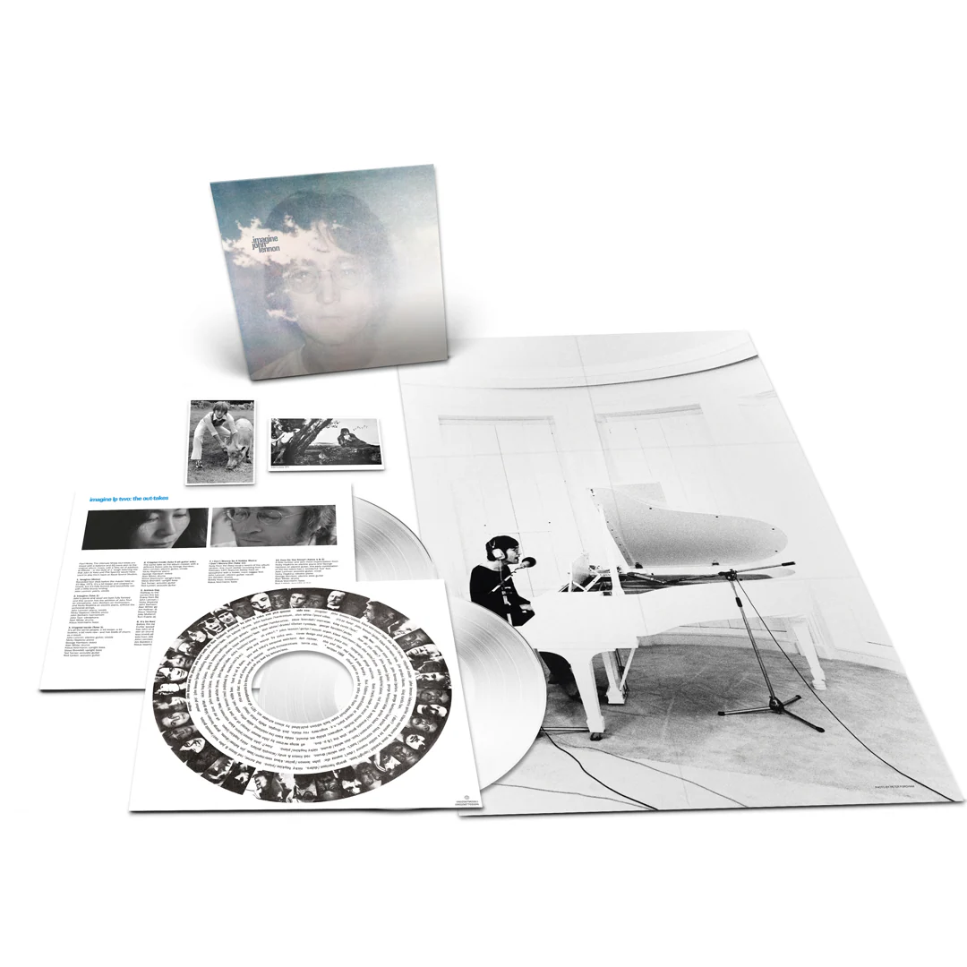 JOHN LENNON 'IMAGINE' THE ULTIMATE MIXES 2LP - DELUXE - WHITE