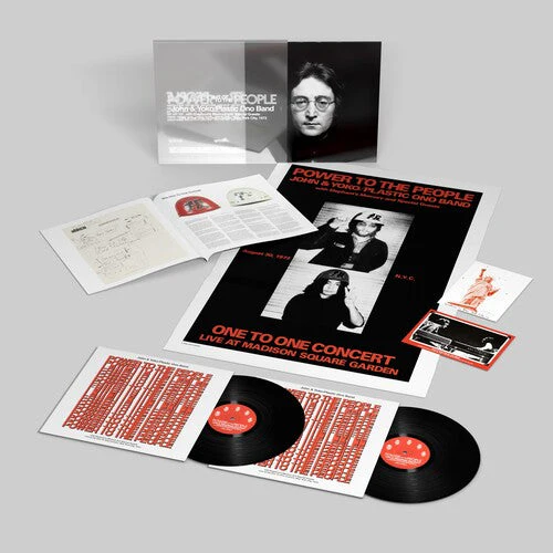 JOHN LENNON 'POWER TO THE PEOPLE: LIVE AT THE ONE TO ONE CONCERT' 2LP