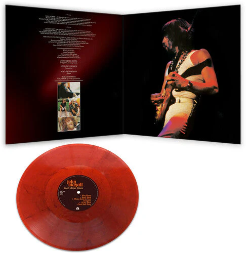 JOHN MAYALL 'ROAD SHOW BLUES' LP - RED MARBLED - Image 2