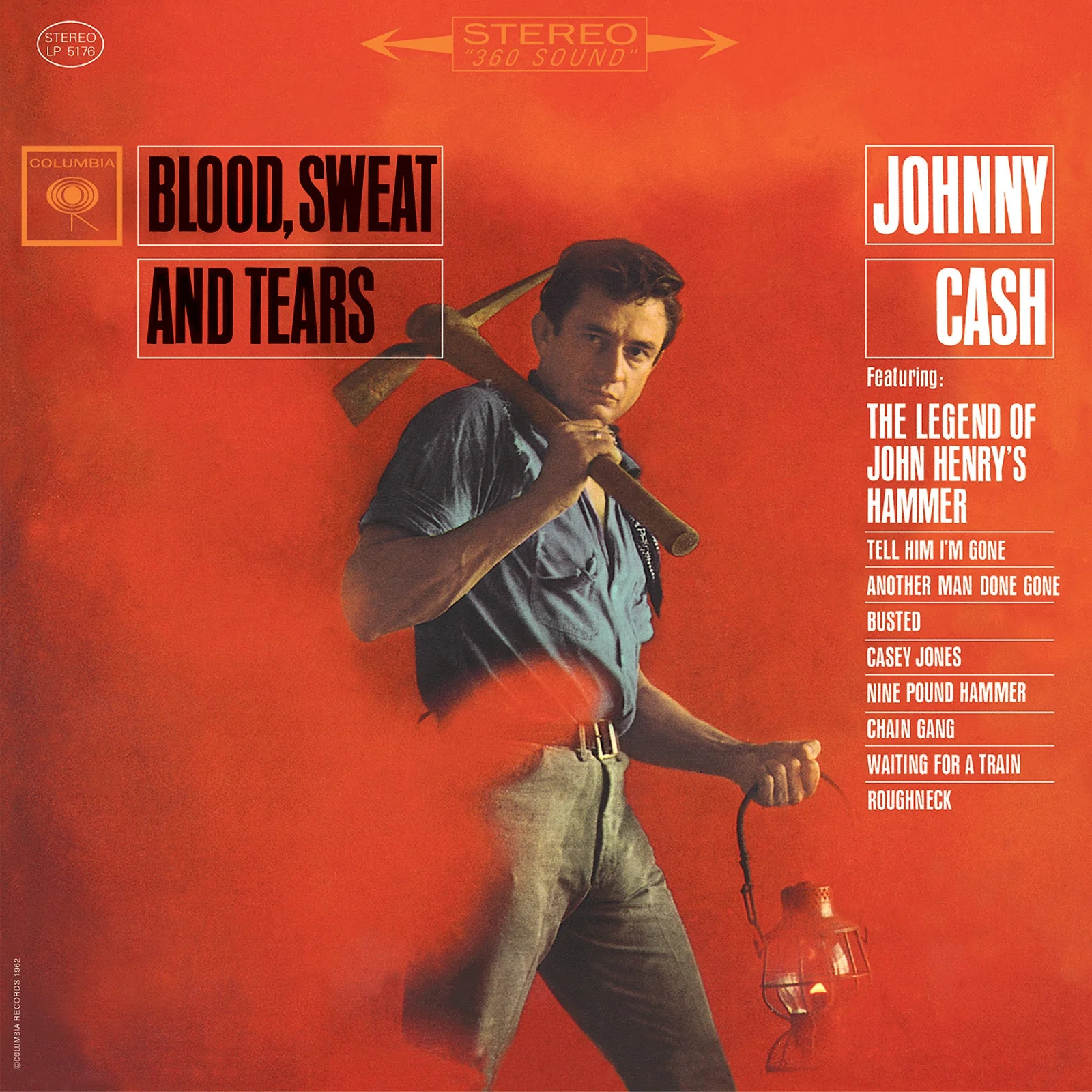 JOHNNY CASH 'BLOOD, SWEAT AND TEARS' LP - Image 2