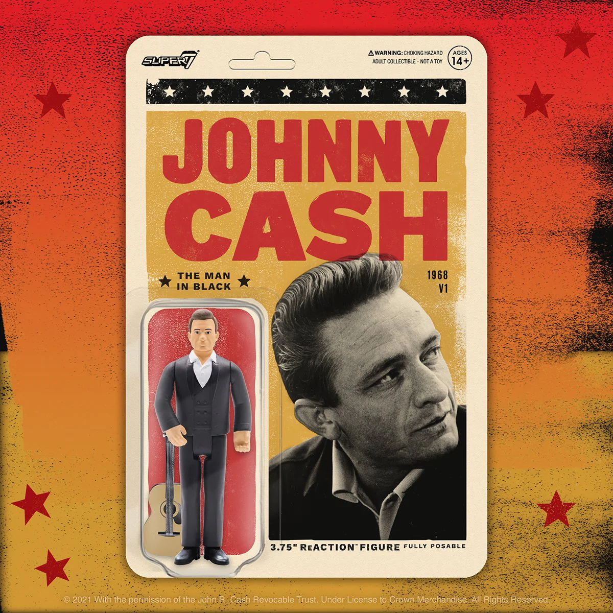 JOHNNY CASH REACTION FIGURE - Image 2