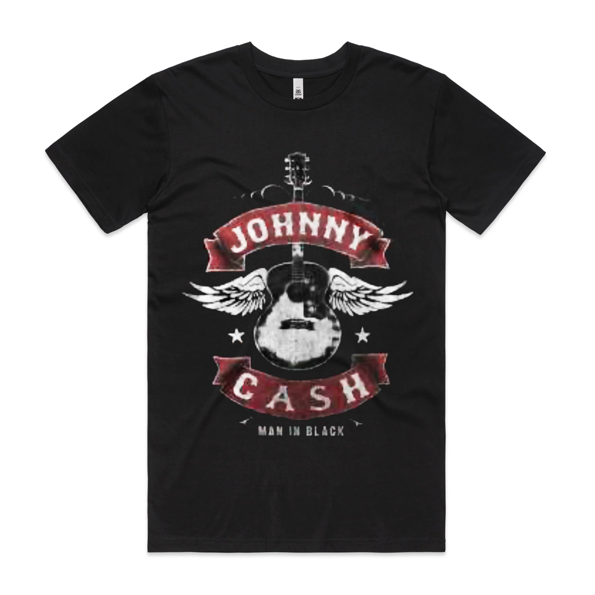 JOHNNY CASH 'WINGED GUITAR' T-SHIRT - Image 2