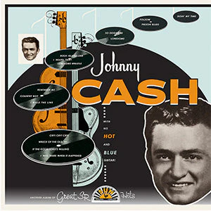 JOHNNY CASH 'WITH HIS HOT AND BLUE GUITAR' LP
