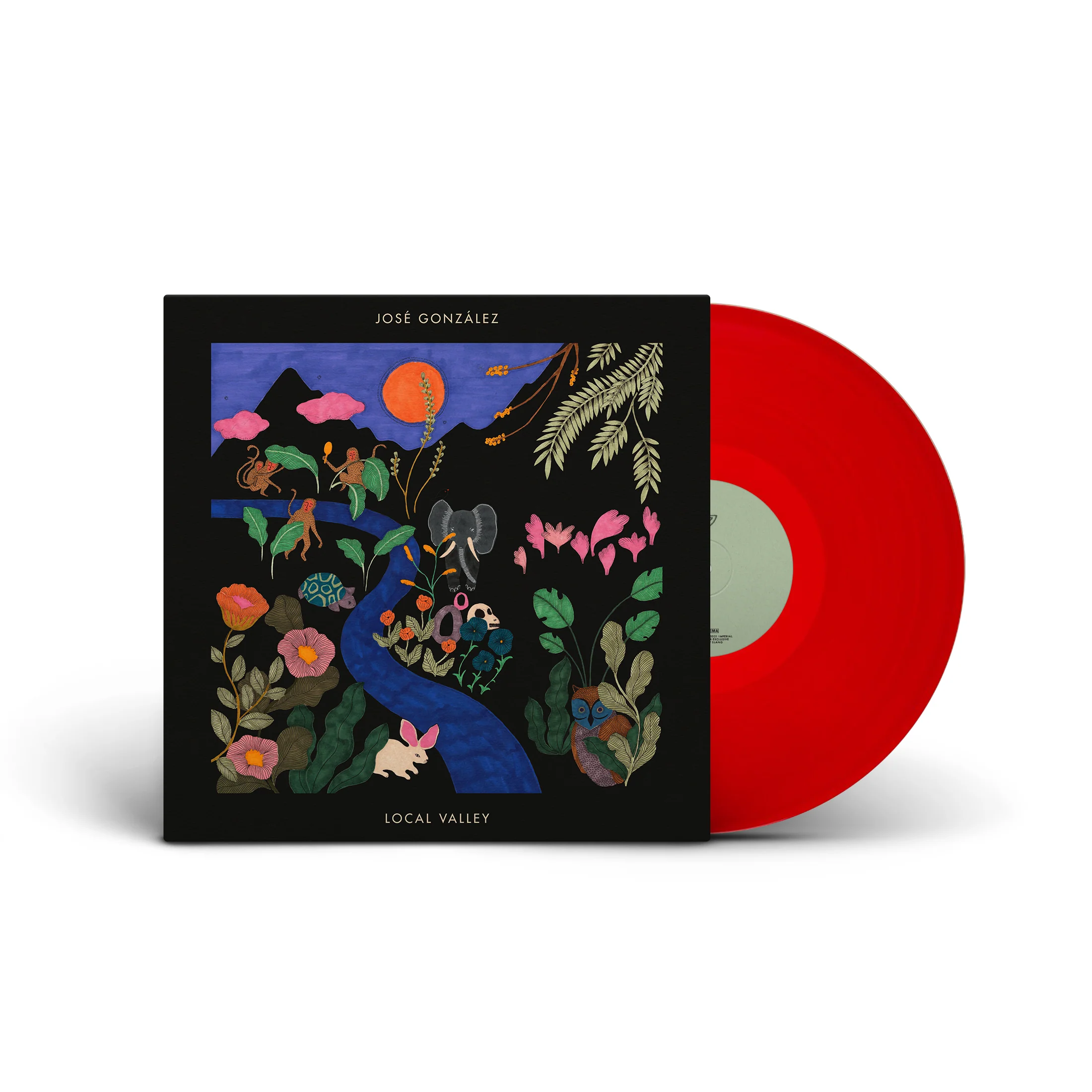 JOSE GONZALEZ 'LOCAL VALLEY’ LP - LTD. 500 - RED - Image 3