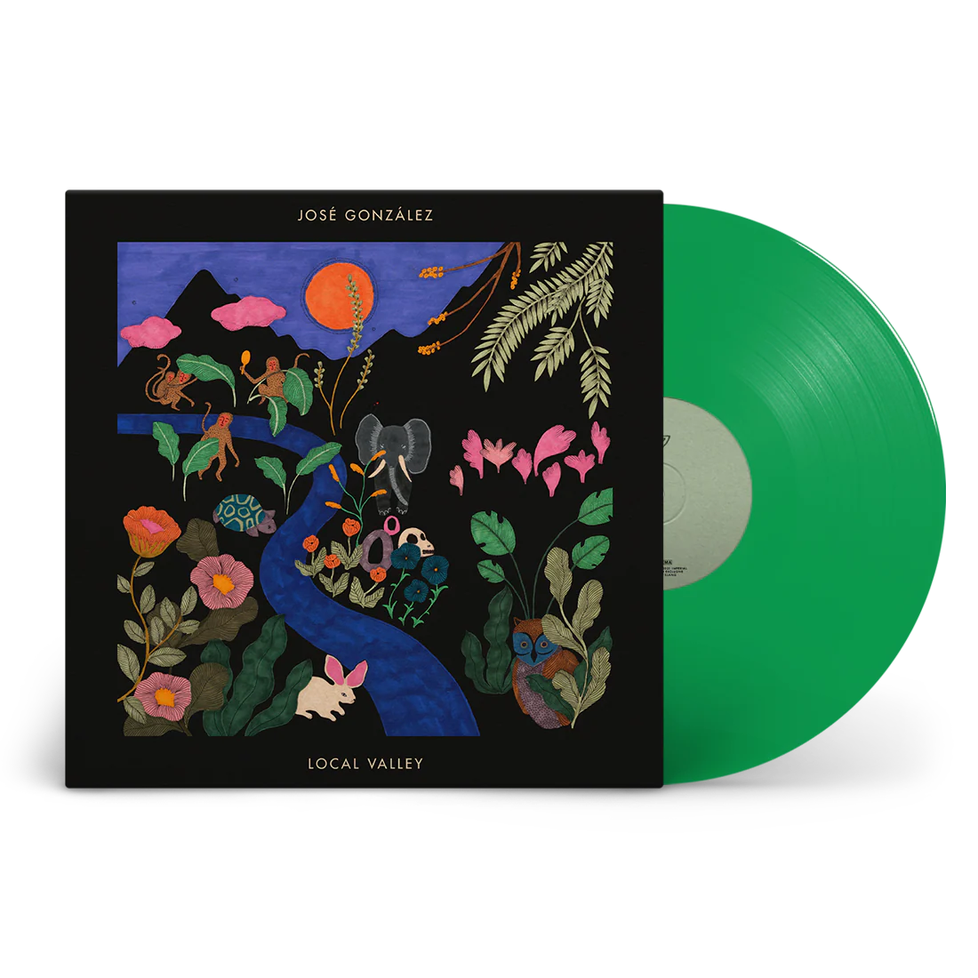 JOSE GONZALEZ 'LOCAL VALLEY' LP - GREEN