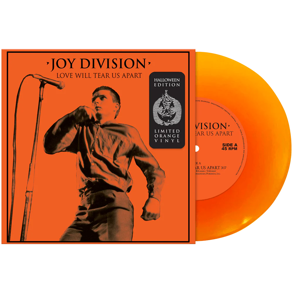 JOY DIVISION 'LOVE WILL TEAR US APART' 7" SINGLE - HALLOWEEN EDITION