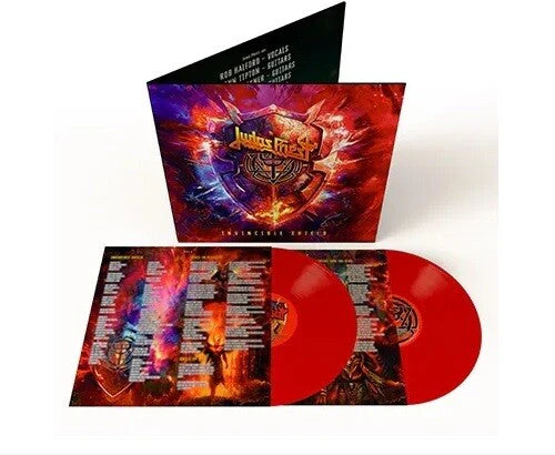 JUDAS PRIEST ‘INVINCIBLE SHIELD’ 2LP - RED