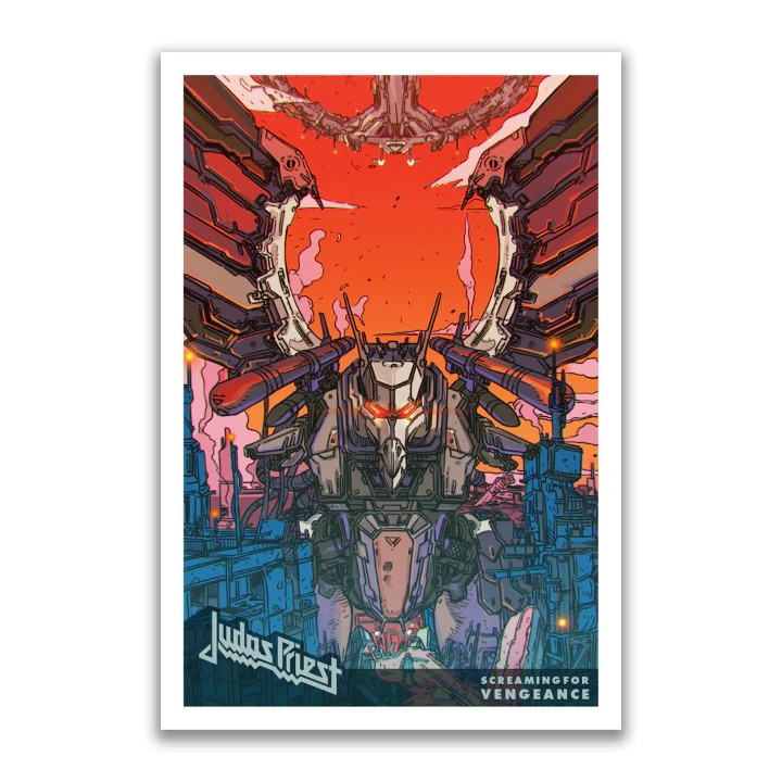 JUDAS PRIEST 'SCREAMING FOR VENGEANCE' GRAPHIC NOVEL SUPER DELUXE EDITION - Image 8