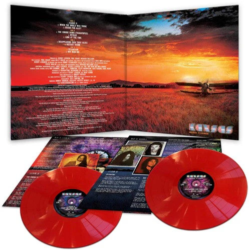 KANSAS 'SOMEWHERE TO ELSEWHERE' 2LP - RED - Image 2