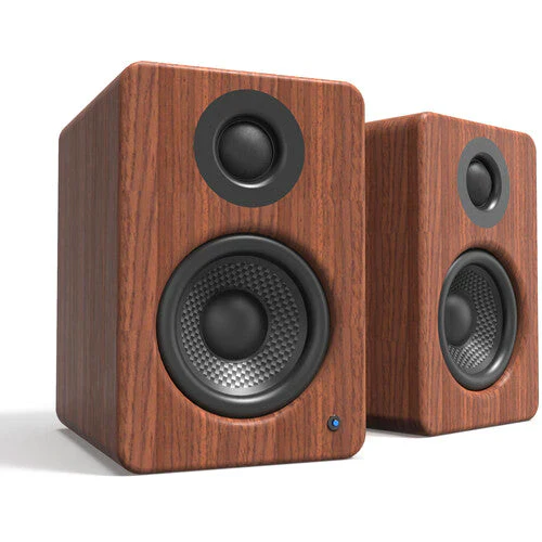 KANTO YU2 WALNUT POWERED DESKTOP SPEAKERS - Image 3