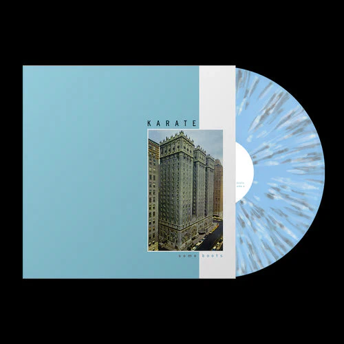 KARATE 'SOME BOOTS' LP - TRANSPARENT BLUE/GREY