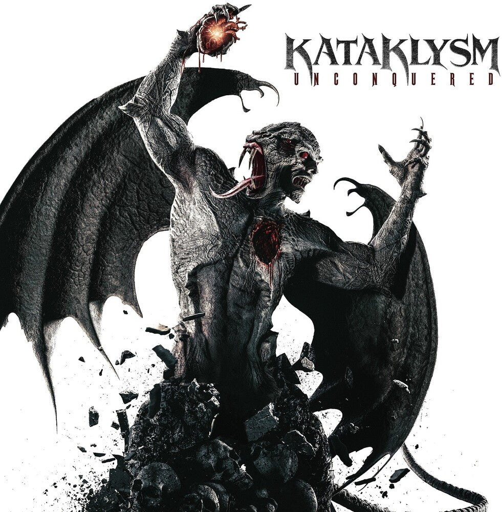 KATAKLYSM 'UNCONQUERED' LP - RED/BLACK/SPLATTER - Image 2