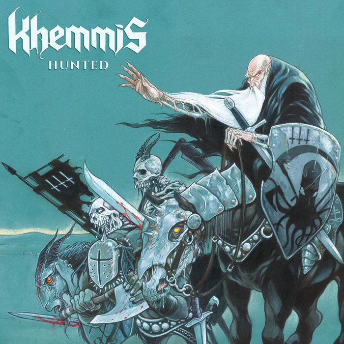 KHEMMIS 'HUNTED' LP - GRAY/BLUE MERGE