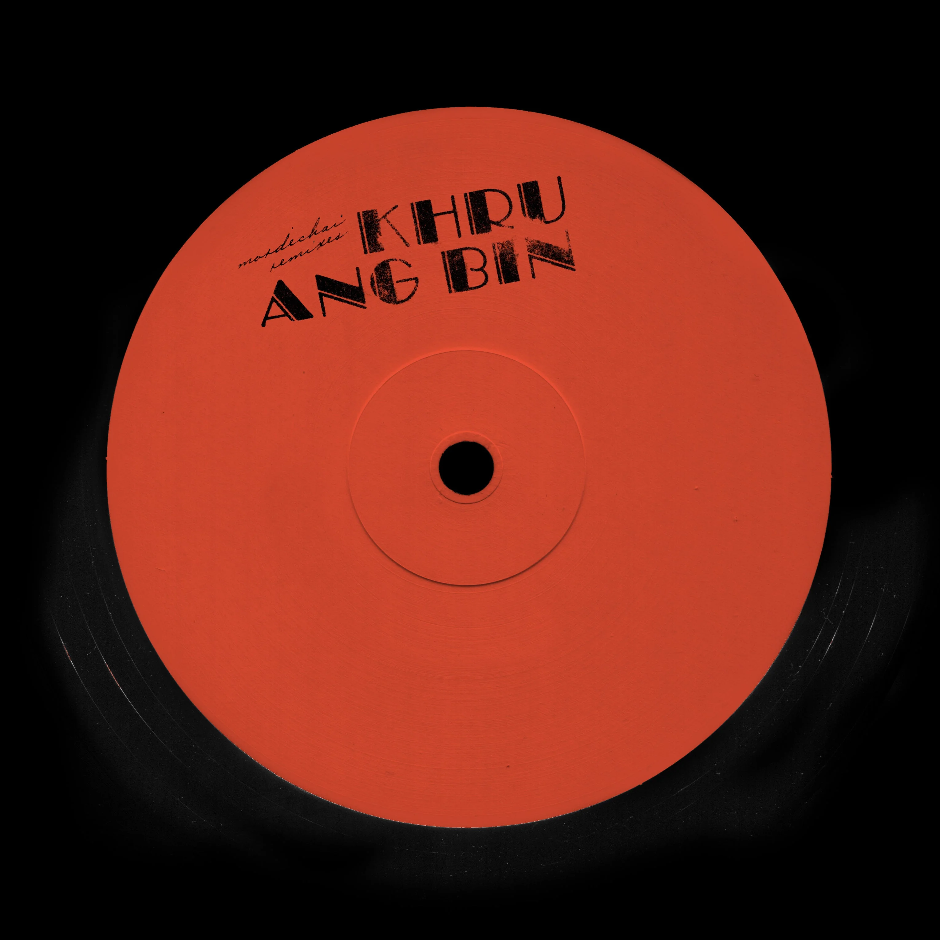 KHRUANGBIN 'ORANGE LABEL' 12" SINGLE