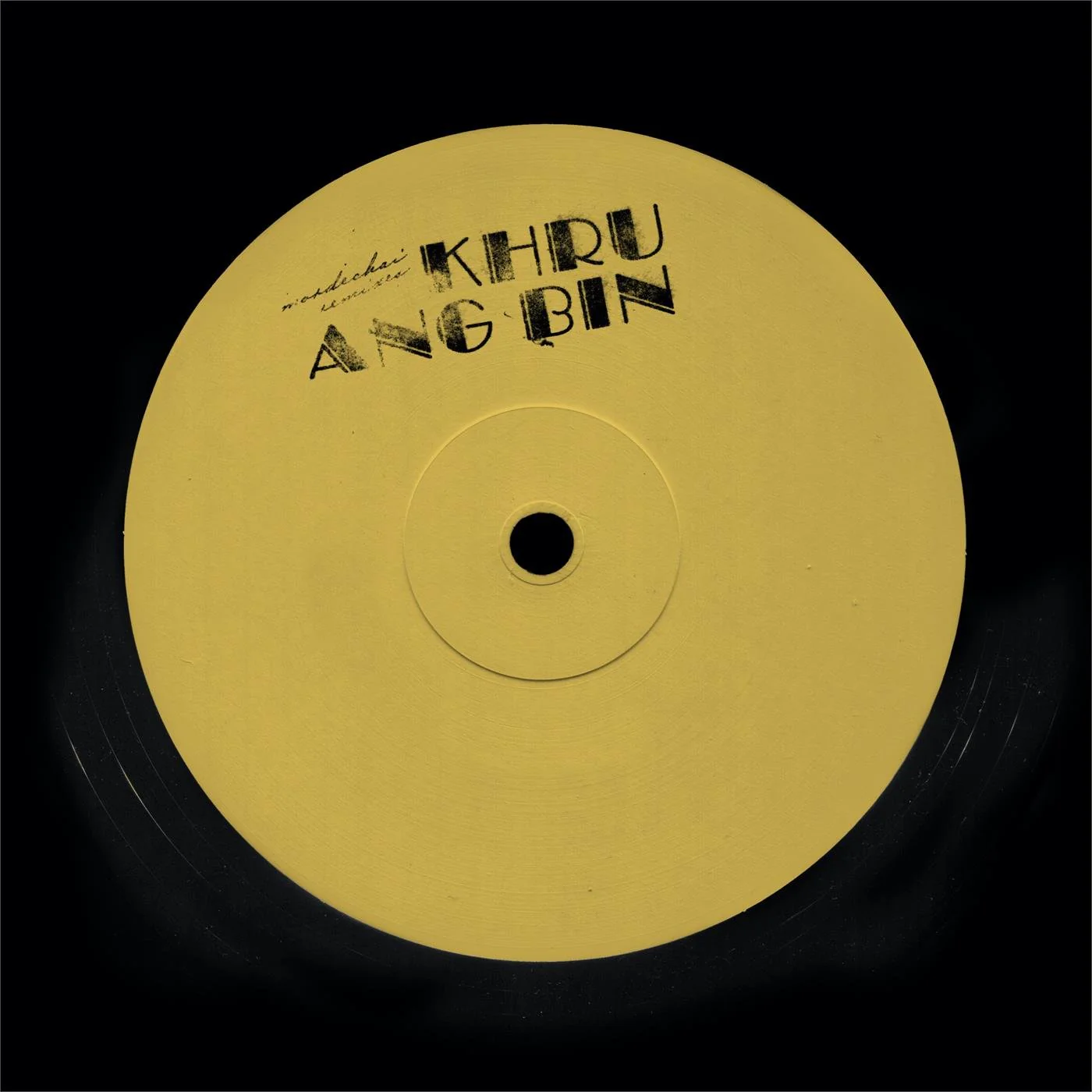 KHRUANGBIN 'YELLOW LABEL' 12" SINGLE