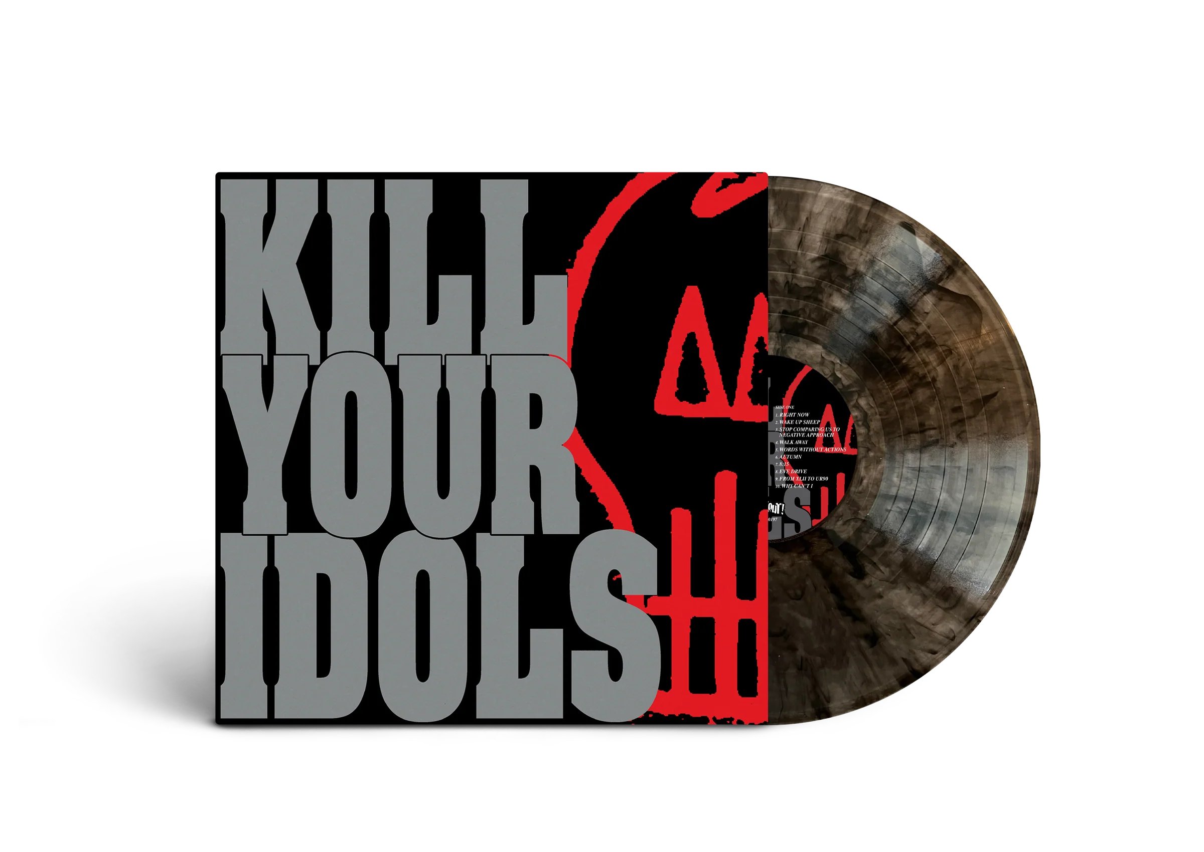 KILL YOUR IDOLS ‘NO GIMMICKS NEEDED’ LP - EXCLUSIVE - LTD. 100 - CLEAR SMOKE