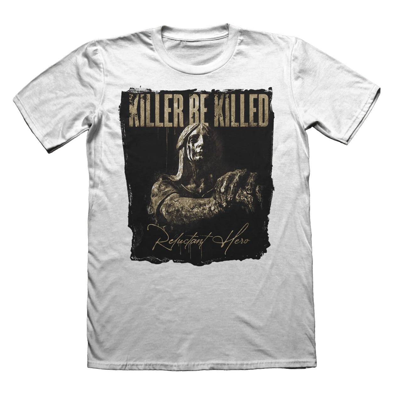 KILLER BE KILLED ALBUM 'RELUCTANT HERO' - T-SHIRT