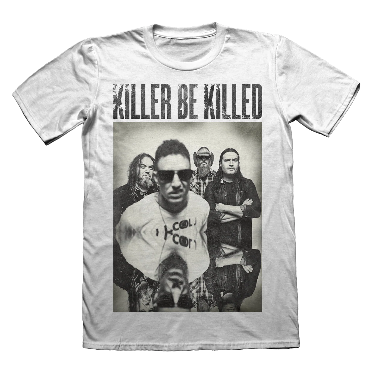 KILLER BE KILLED ARTIST SERIES : TRAVIS SHINN 'PHOTO T-SHIRT' ON WHITE