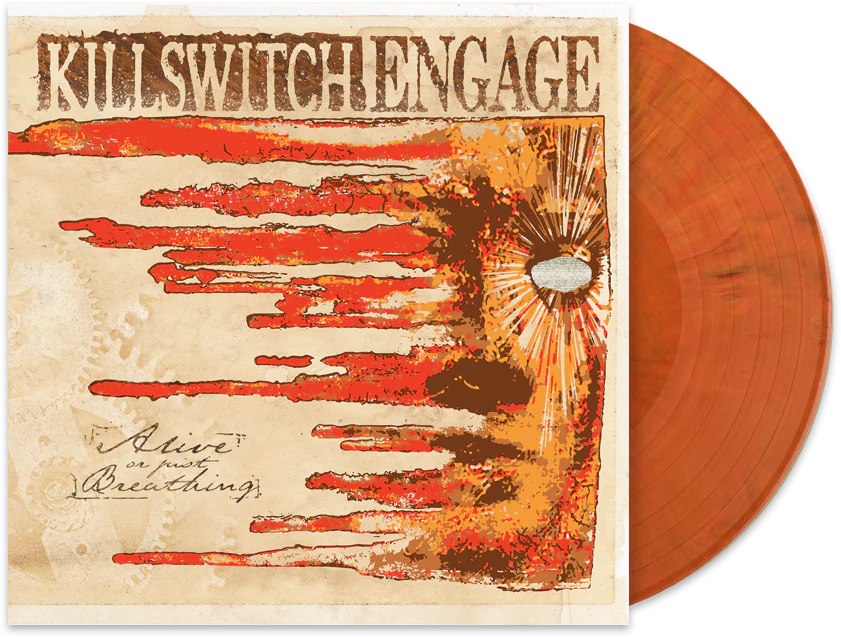 KILLSWITCH ENGAGE ‘ALIVE OR JUST BREATHING’ LP - EXCLUSIVE - LTD. 500 - VOODOOO + "SKULL COVER" SPECIAL COLLECTOR'S EDITION DELUXE MAGAZINE - Image 2