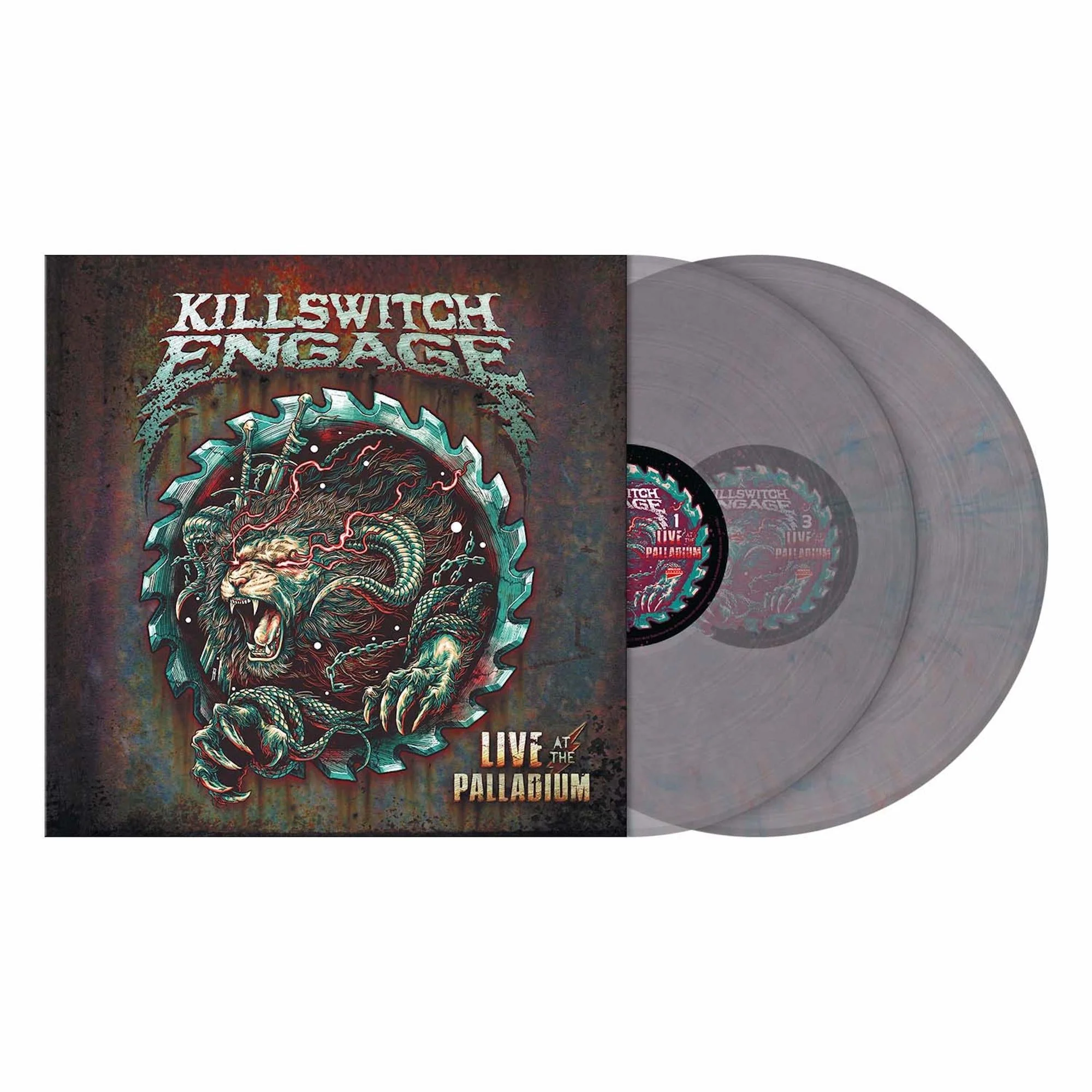 KILLSWITCH ENGAGE 'LIVE AT THE PALLADIUM' 2LP - CLEAR LILAC/BLUE/MARBLED