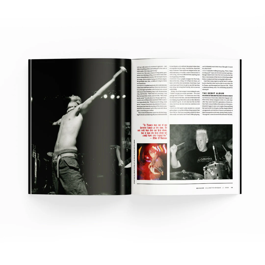 KILLSWITCH ENGAGE x REVOLVER SPECIAL COLLECTOR'S EDITION DELUXE MAGAZINE - Image 5